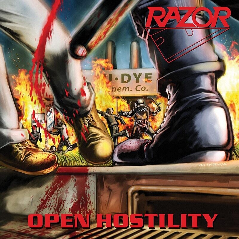 Razor - Open Hostility (Remastered 8 Bonus Tracks) (1991)