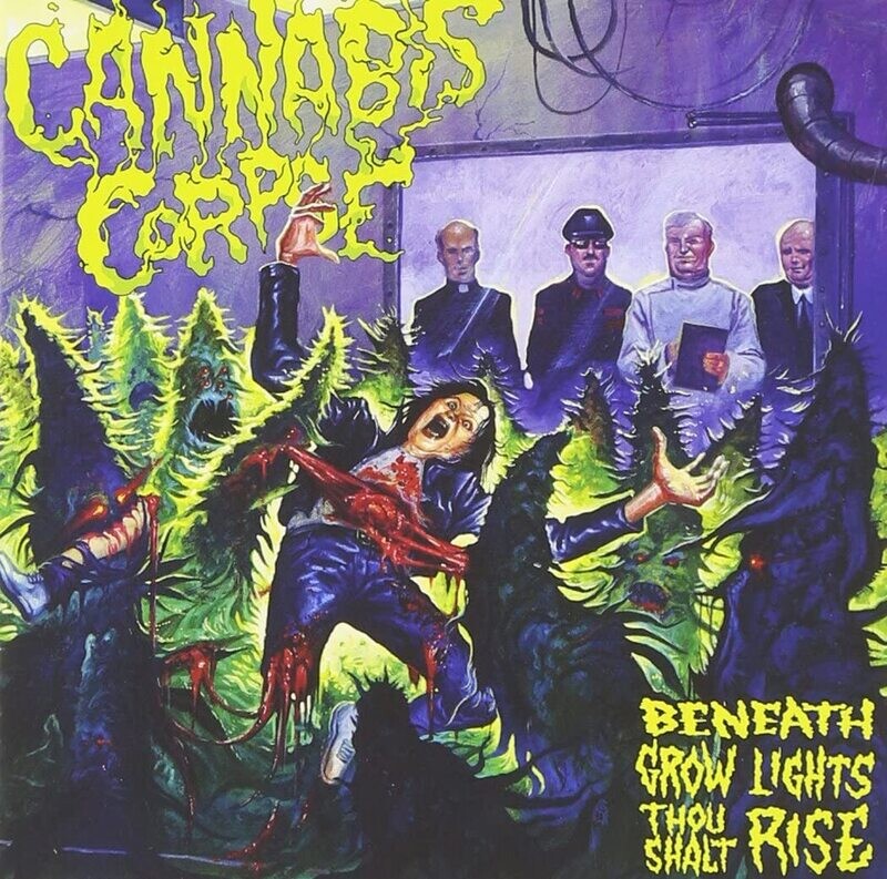 Cannabis Corpse - Beneath Grow Lights Thou Shalt Rise (Neon Yellow Vinyl) (2011)