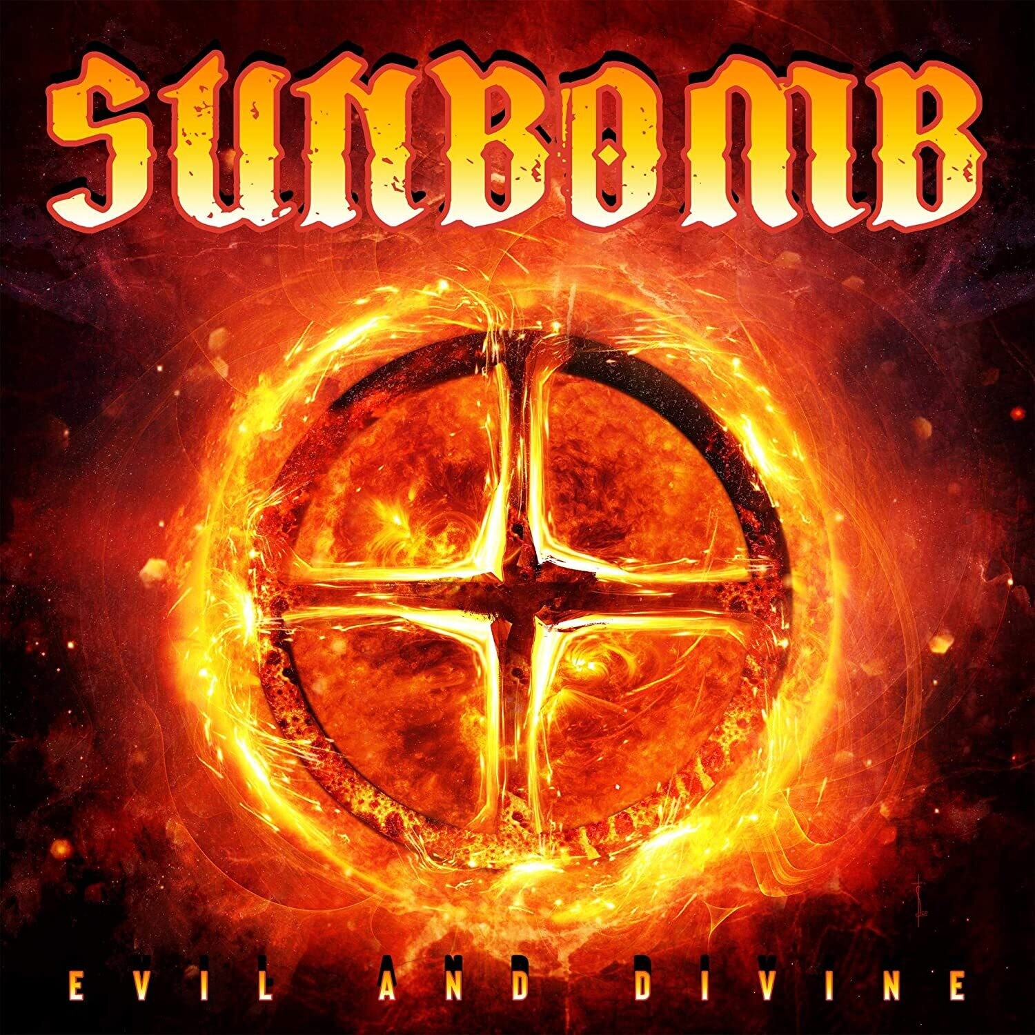 Sunbomb - Evil And Divine (Black Vinyl) (2021)