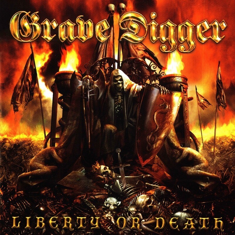 Grave Digger - Liberty Or Death (Red/Black Splatter Vinyl) (2007)