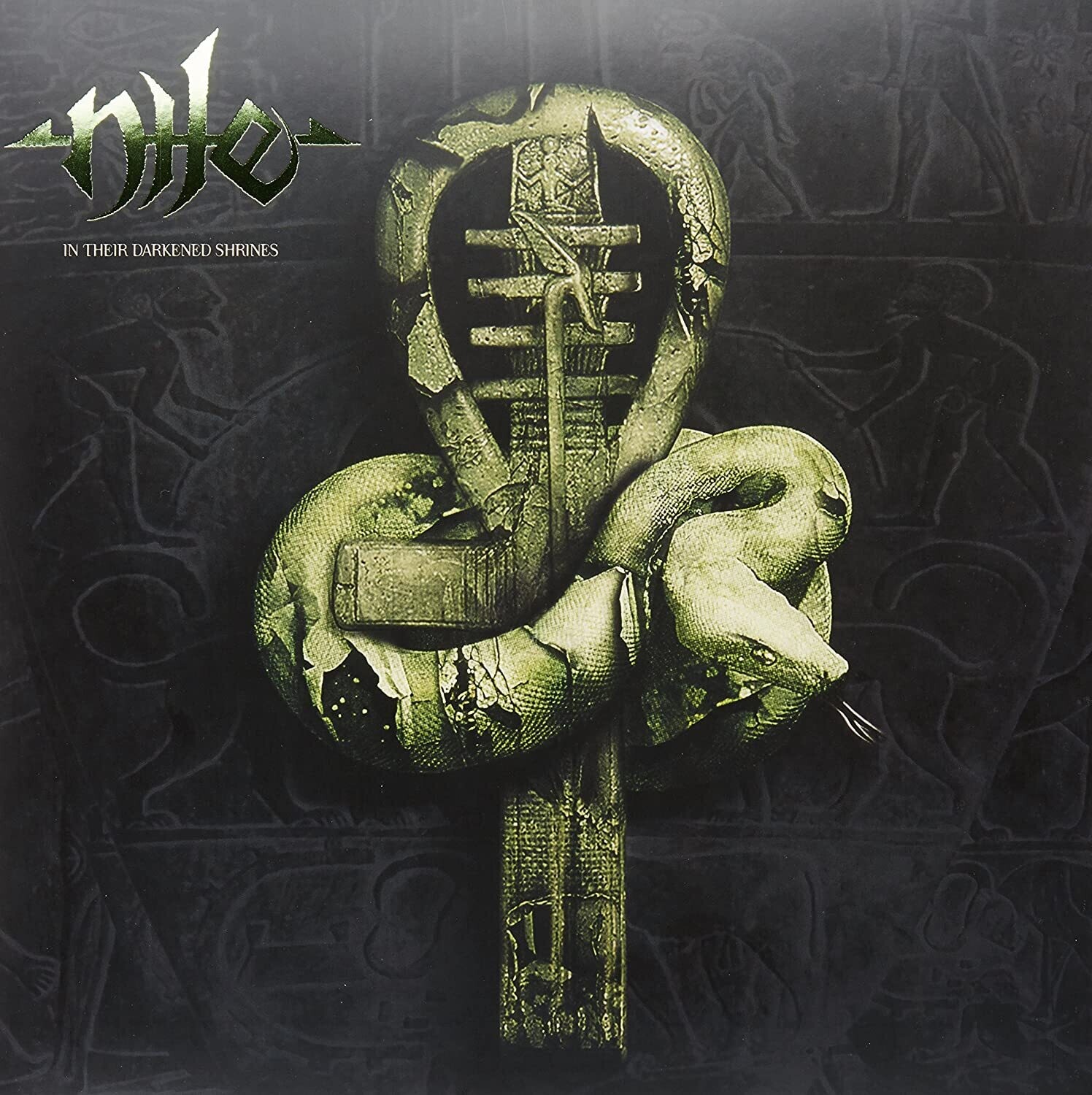 Nile - In Their Darkened Shrines (Olive Green Splatter Double Vinyl) (2002)