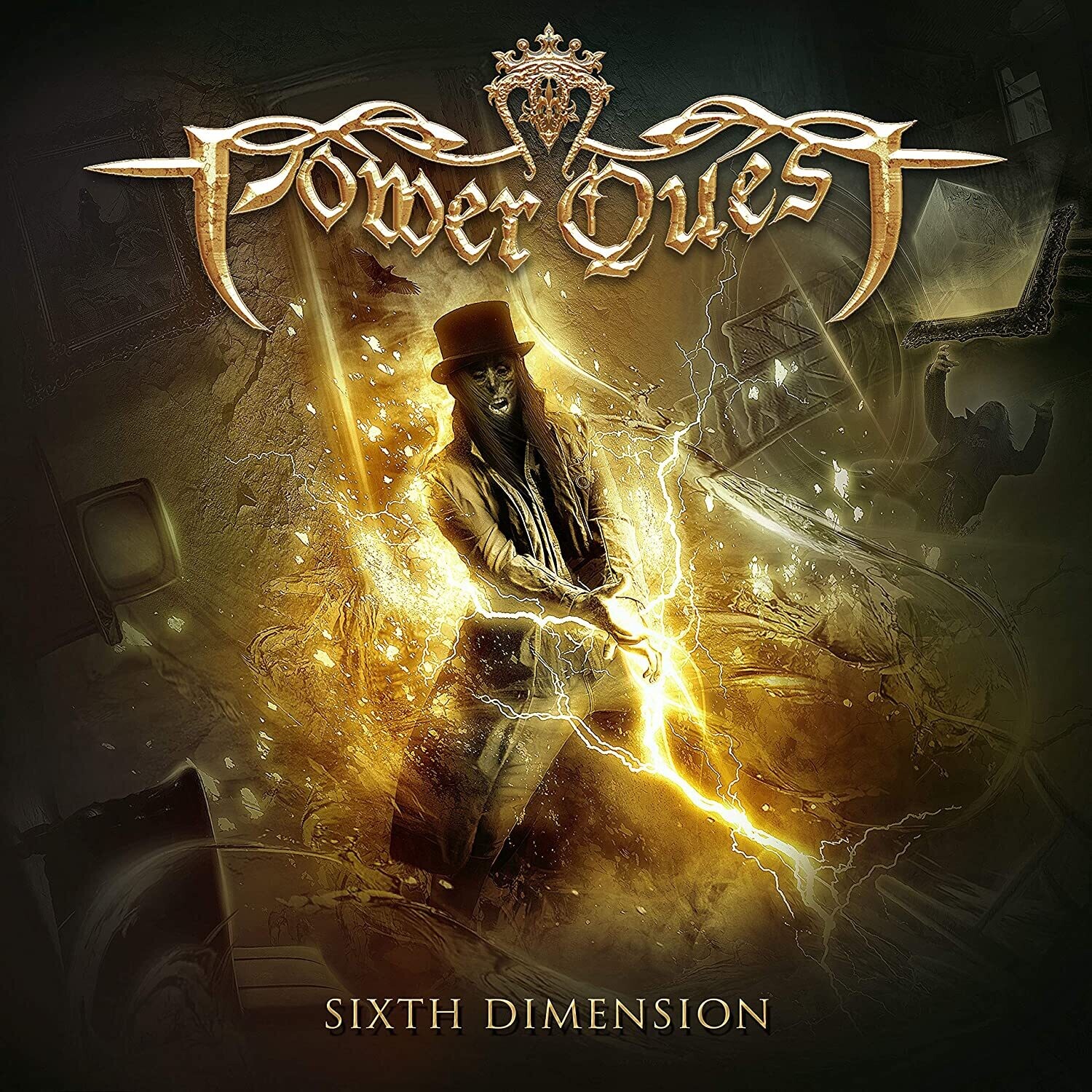 Power Quest - Sixth Dimension (Black Vinyl) (2017