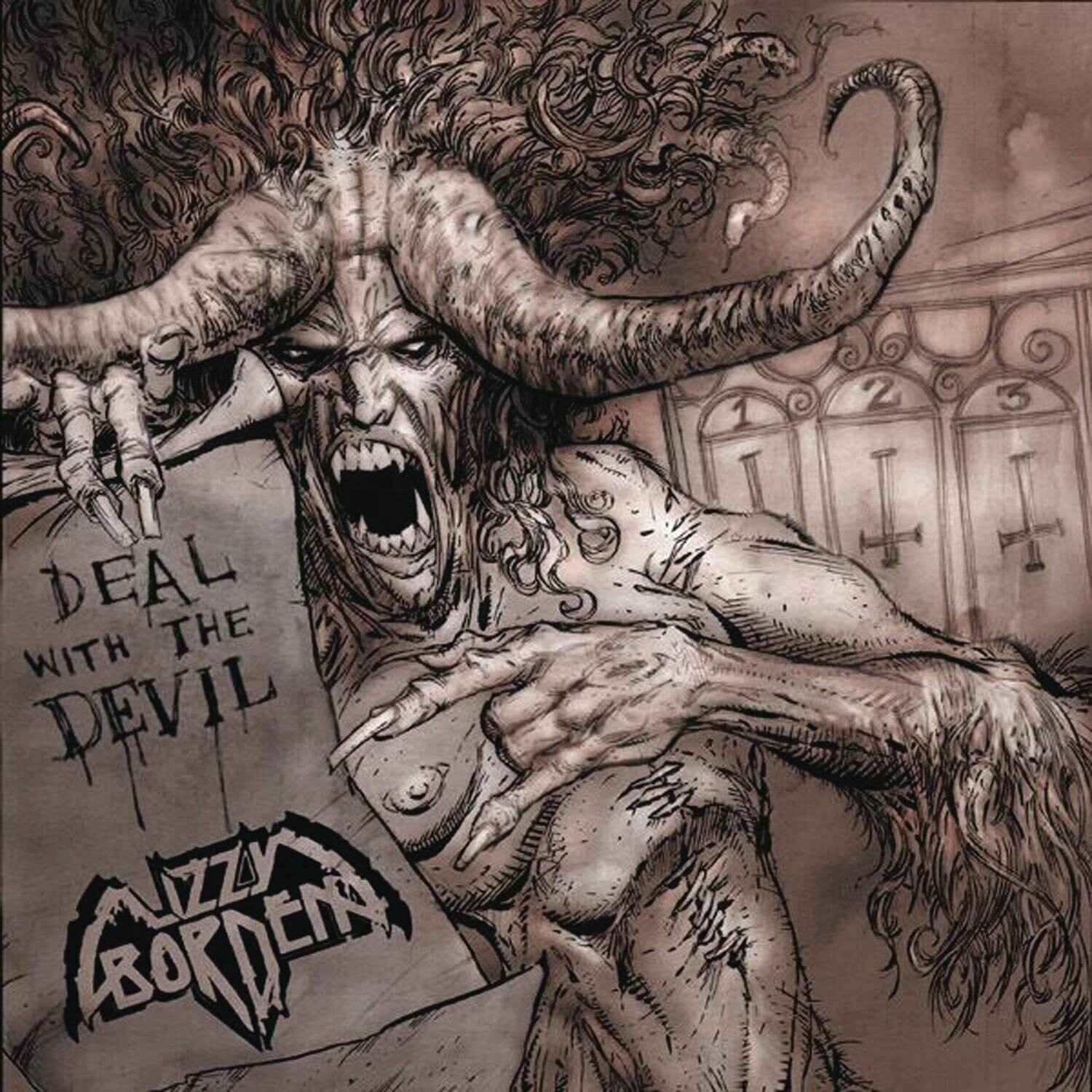 Lizzy Borden - Deal With The Devil (Clear Grey Marbled Vinyl) (2000)