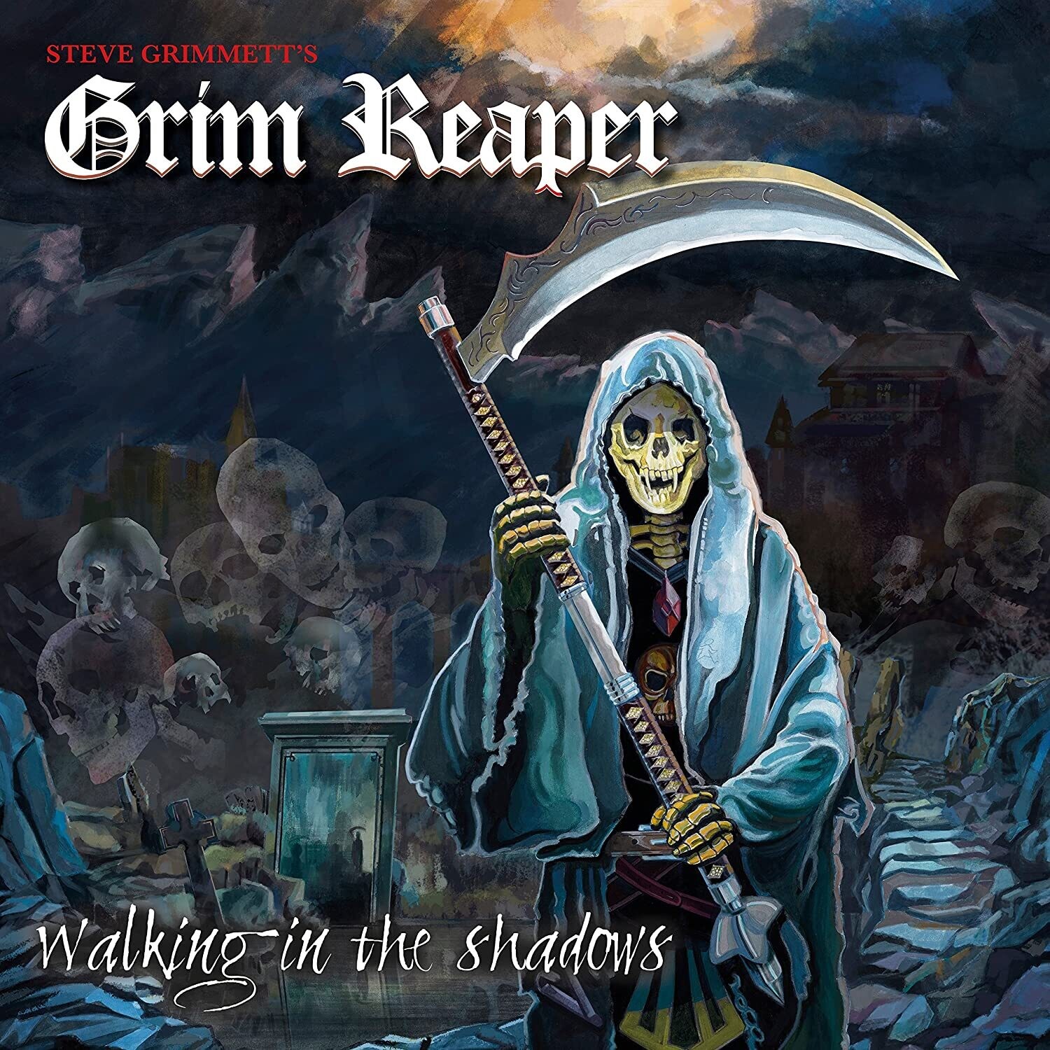 Steve Grimmett´s Grim Reaper - Walking In The Shadows (Double White/Red Splatter Vinyl) (2016)