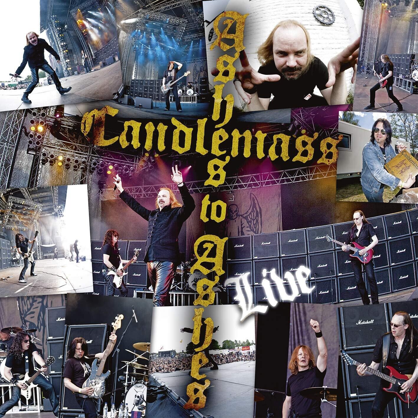 Candlemass - Ashes To Ashes (White with Blue &amp; Yellow Splatter Vinyl) (2010)