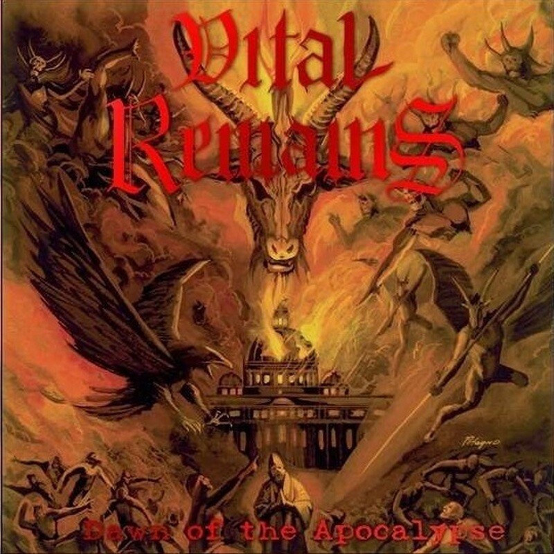 Vital Remains - Dawn Of The Apocalypse (Orange / Gold Swirl Vinyl) (2000)