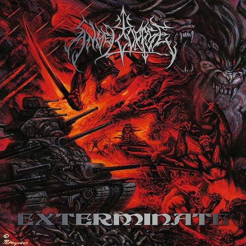 Angelcorpse - Exterminate (Red Black Marbled Vinyl) (1998)