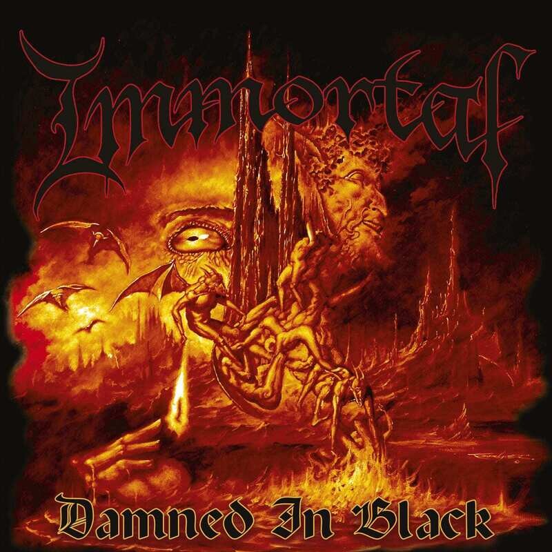 Immortal - Damned In Black (Orange Swirl Vinyl) (2000)