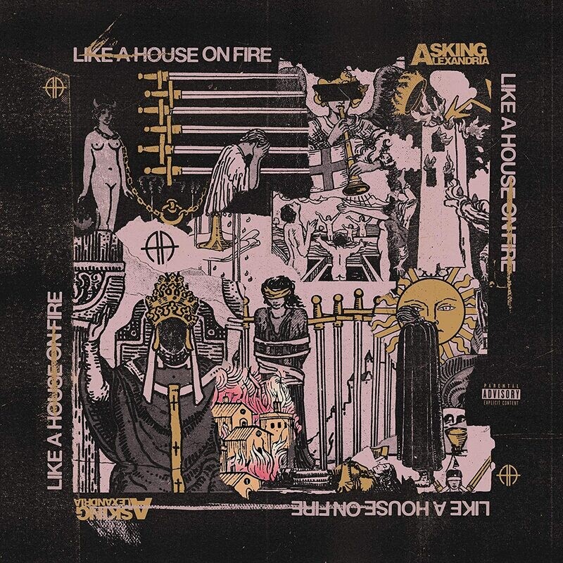 Asking Alexandria - Like A House On Fire (Opaque Pink Vinyl) (2020)