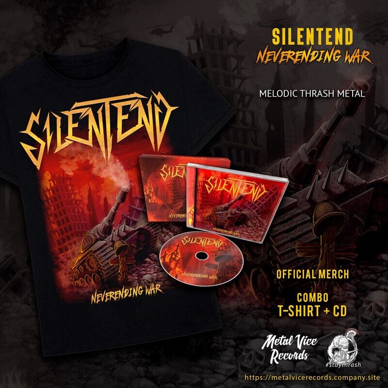 Neverending War Combo: T-Shirt + CD