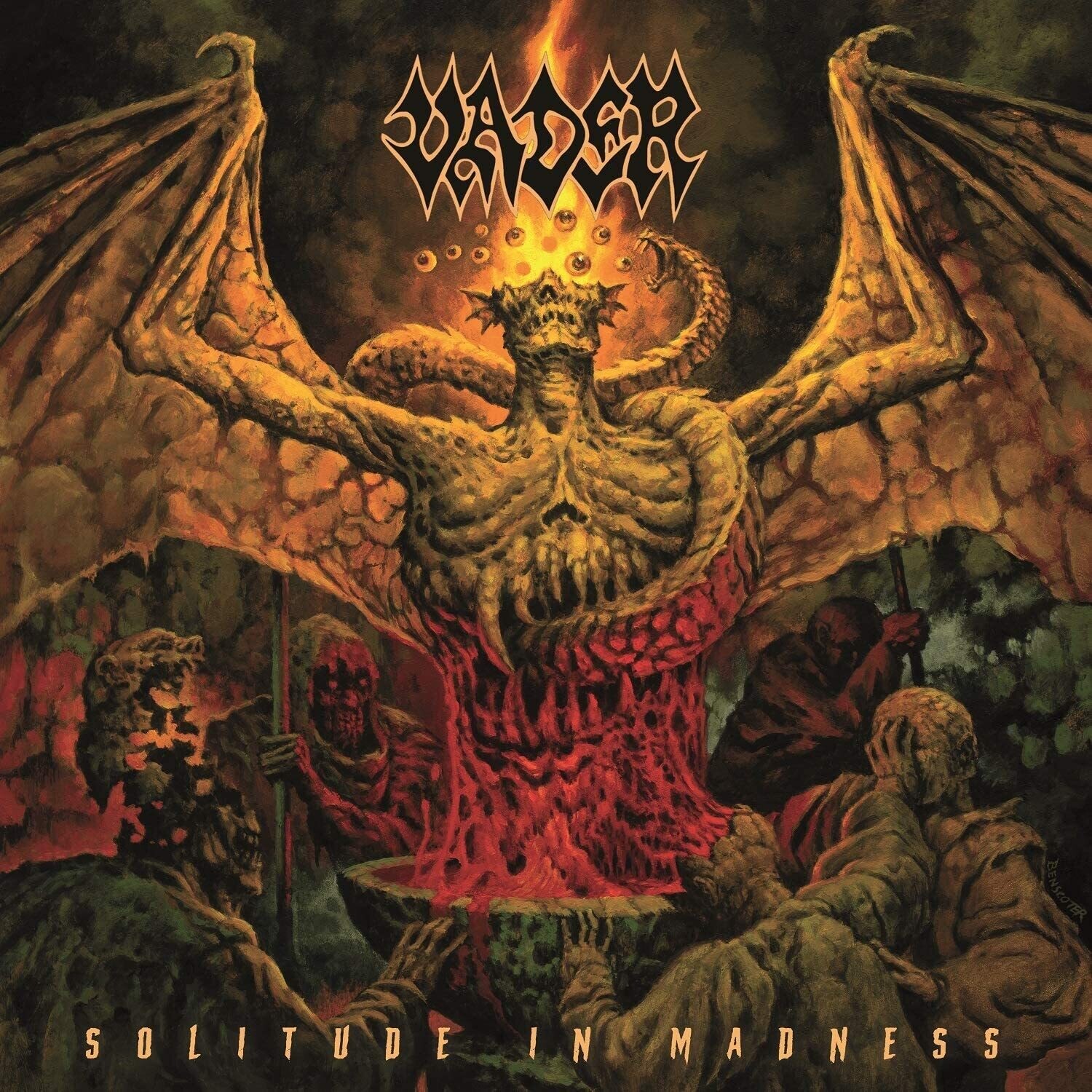 Vader - Solitude In Madness (Mustard Vinyl) (2020)