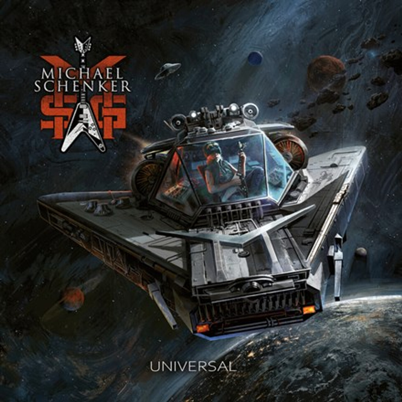 MSG - Universal (Clear / Black Marbled Vinyl) (2022)