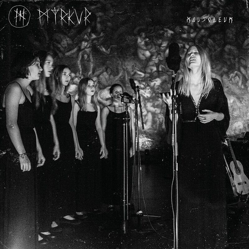 Myrkur - Mausoleum (Black &amp; White Galaxy Merge Vinyl) (2016)