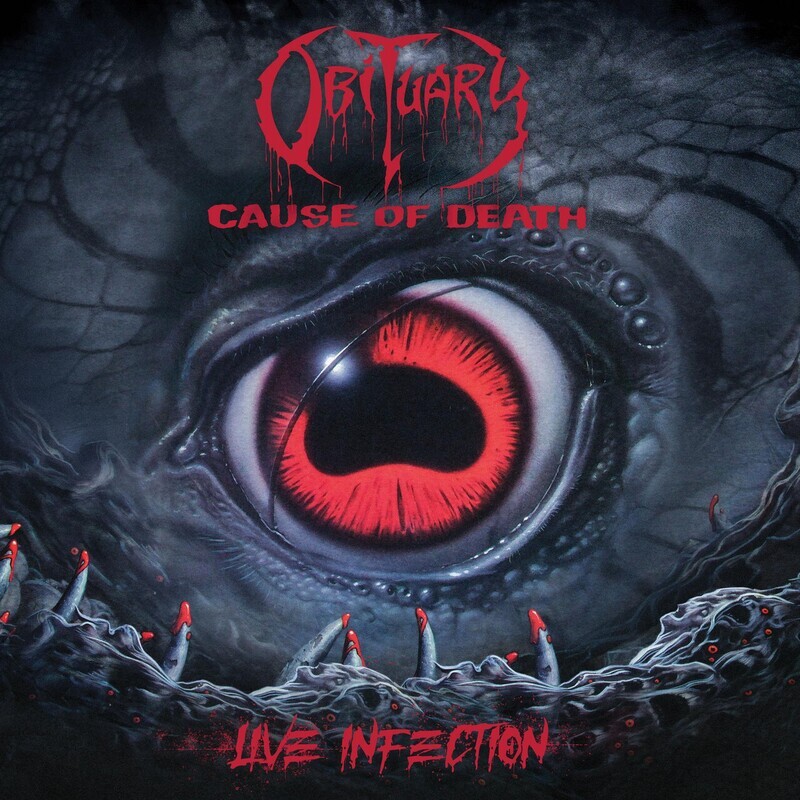 Obituary - Cause Of Death - Live Infection (Blood Red Vinyl) (2022)