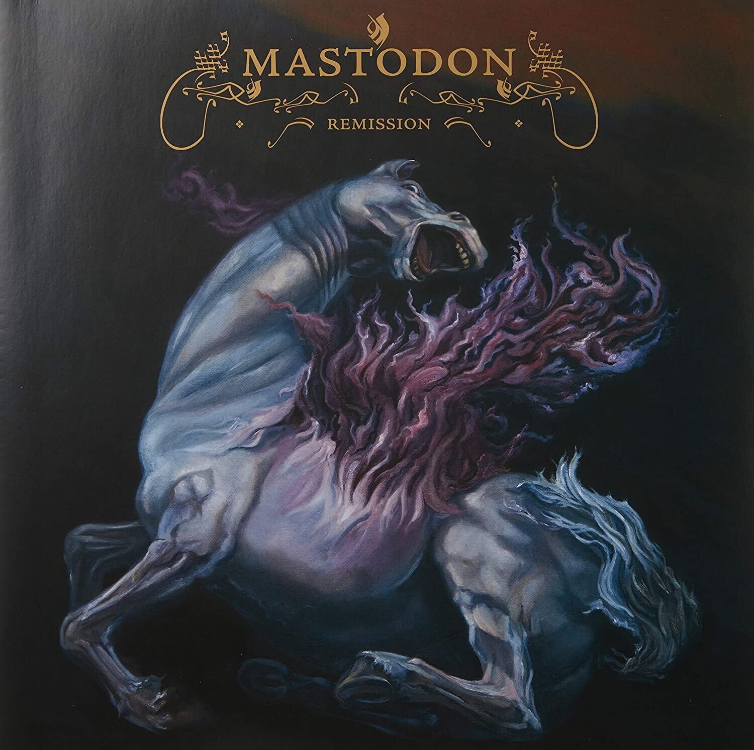 Mastodon - Remission (Purple with Cyan Blue Butterfly) (2002)