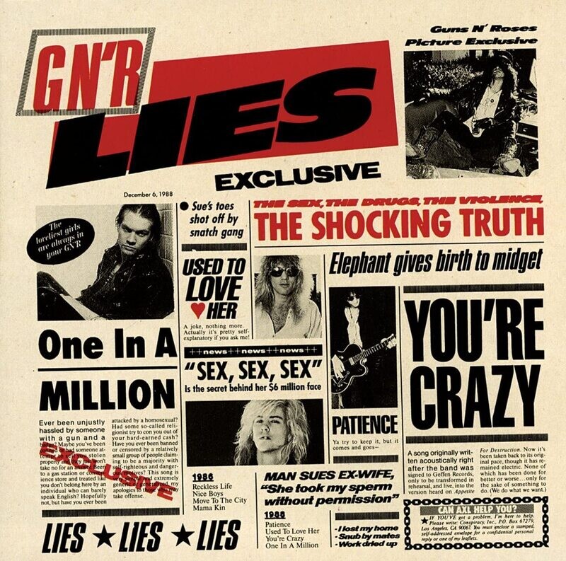 Guns N&#39; Roses - G N`R Lies (1988)