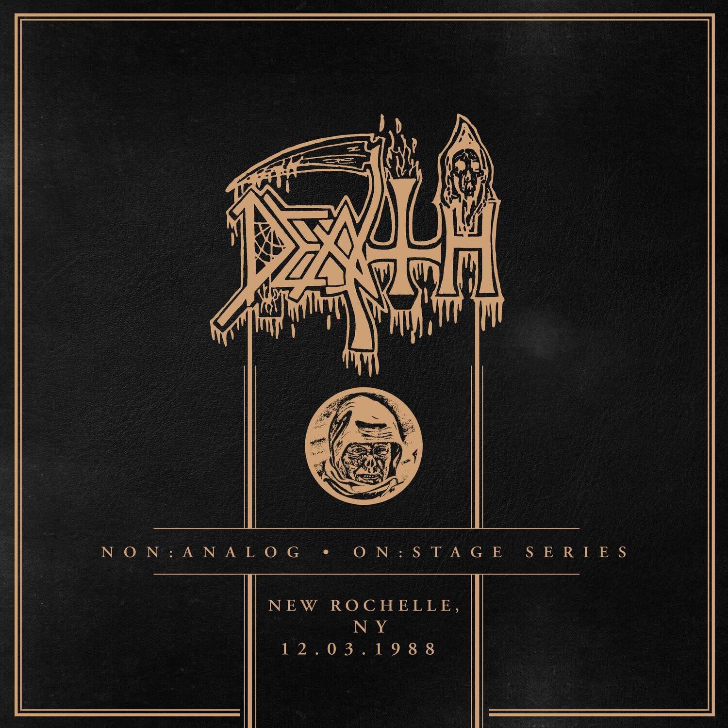 Death - Non Analog On Stage Series: New Rochelle 12.03.1988 (2LP Bone White Vinyl) (2020)