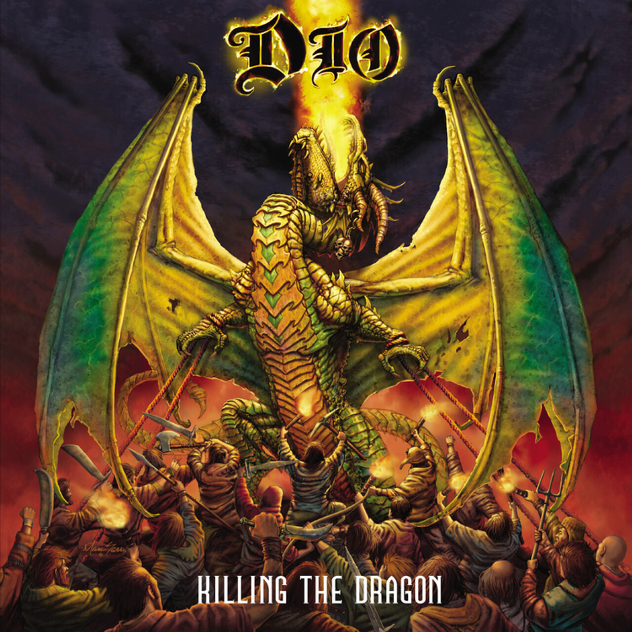 Dio - Killing The Dragon (Red &amp; Orange Swirl Vinyl) (2002)