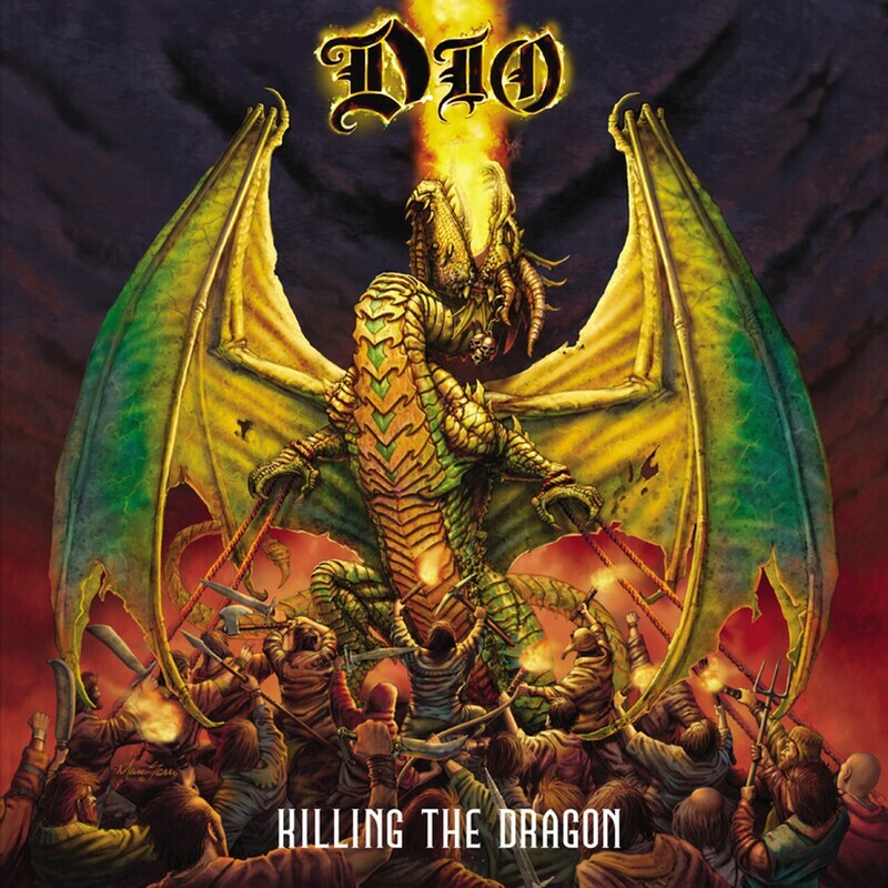 Dio - Killing The Dragon (Red &amp; Orange Swirl Vinyl) (2002)