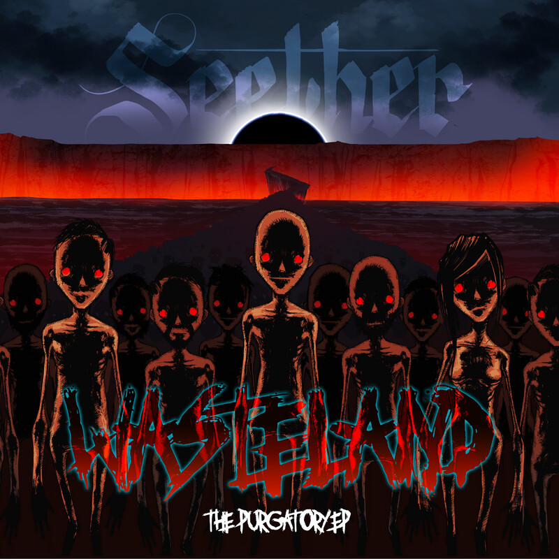 Seether - Wasteland - The Purgatory EP (Red &amp; Smoky Black Swirl Vinyl) (2021)