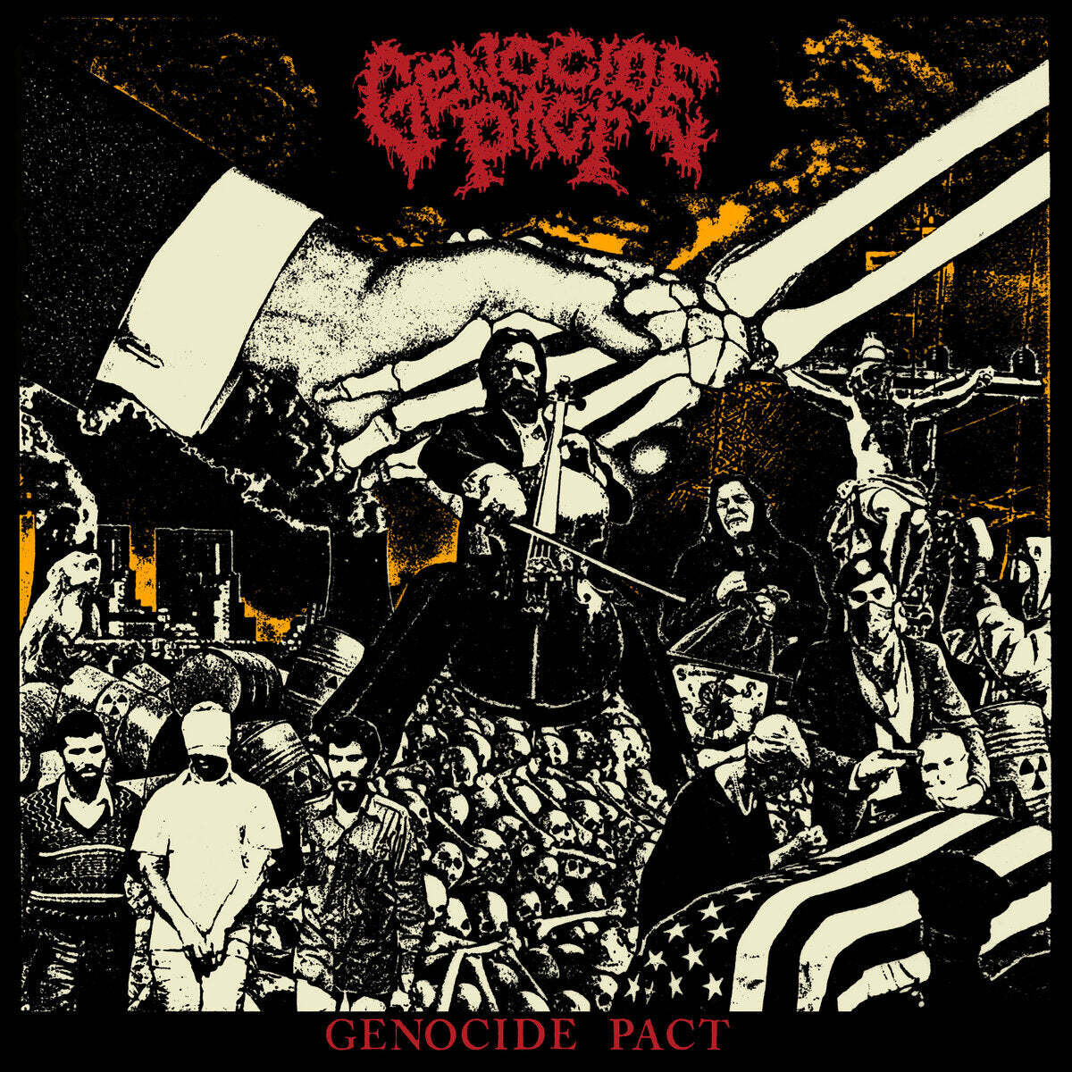 Genocide Pact - Genocide Pact (Bone White Vinyl) (2021)