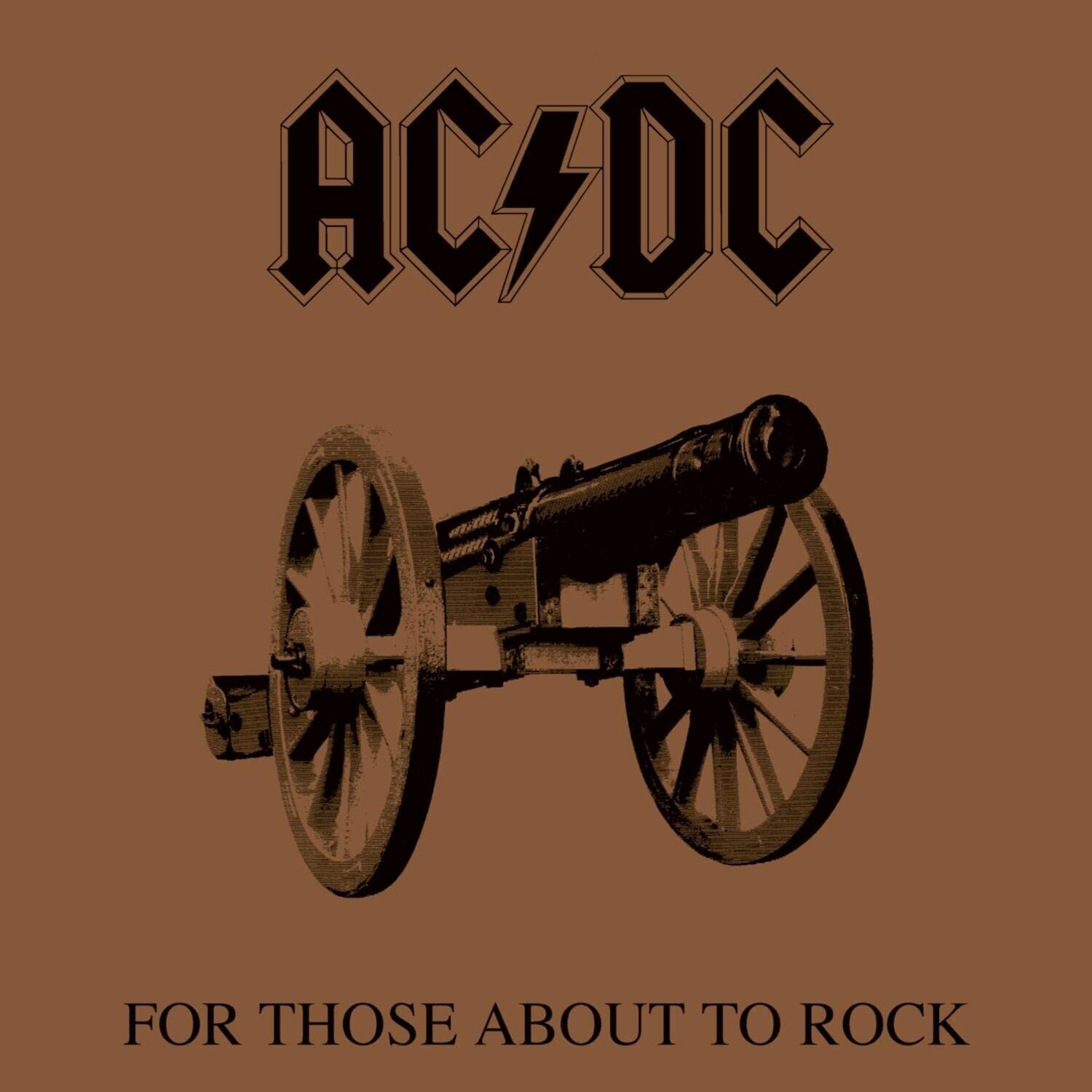 AC/DC - For Those About To Rock (Black Vinyl) (1981)