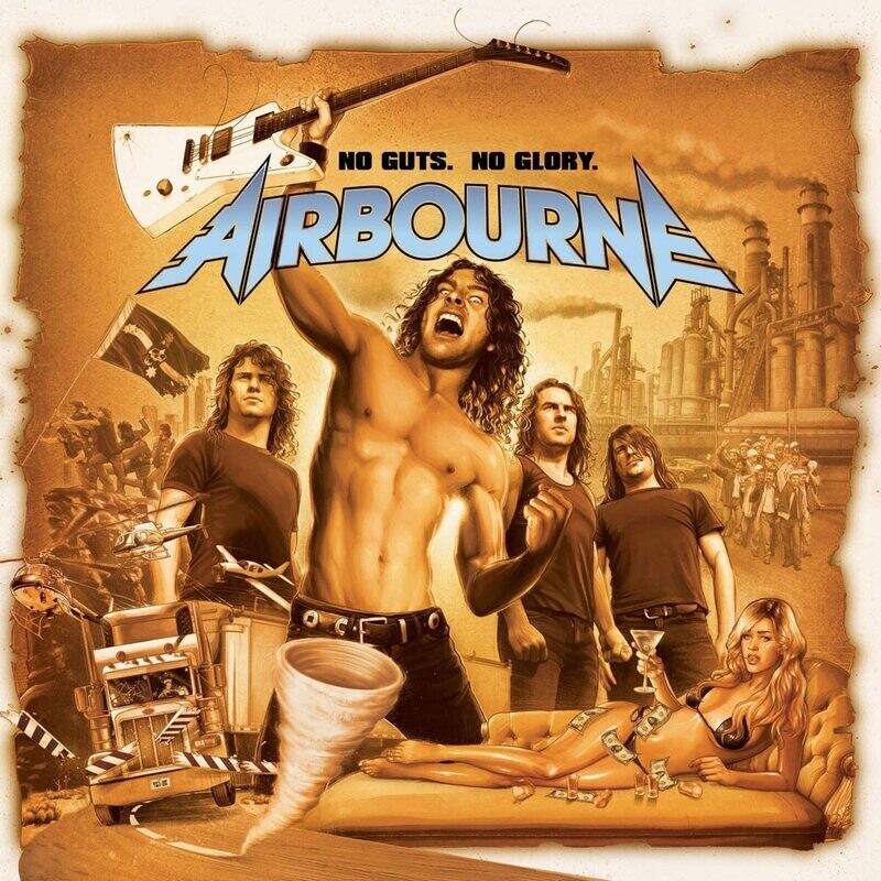 Airbourne - No Guts. No Glory. (Black Vinyl) (2010)