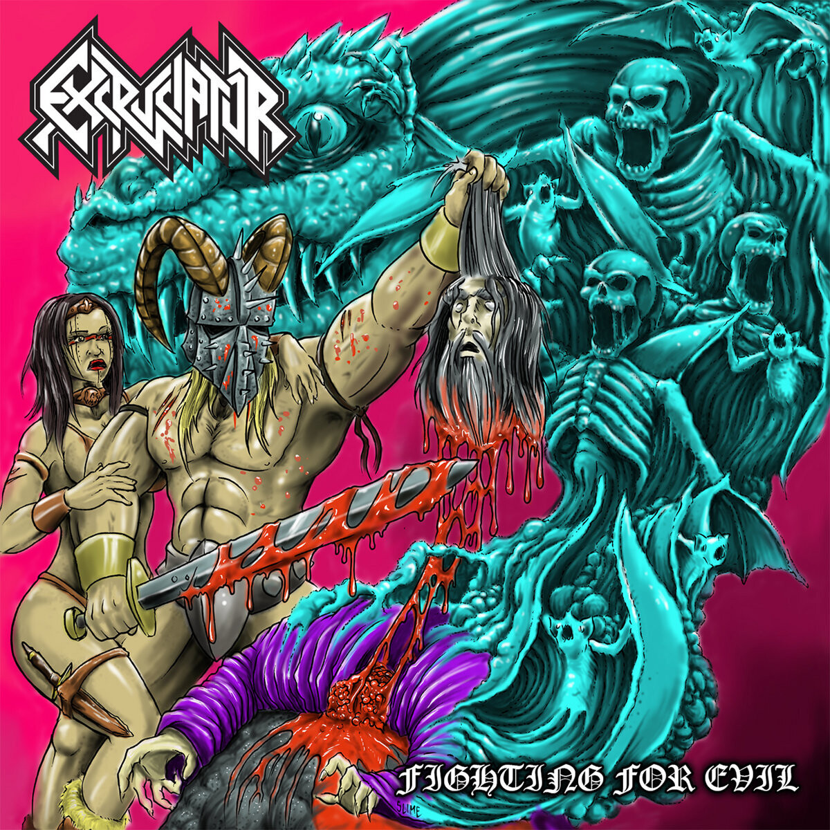 Excruciator - Fighting For Evil (2016)