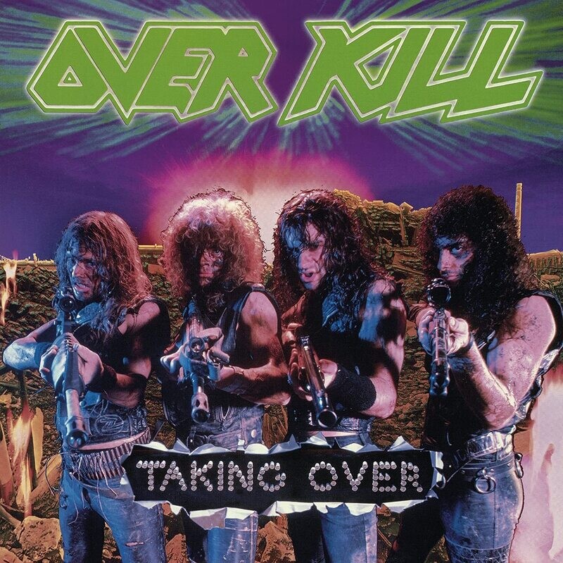 Overkill - Taking Over (Pink Marble Vinyl) (1987)