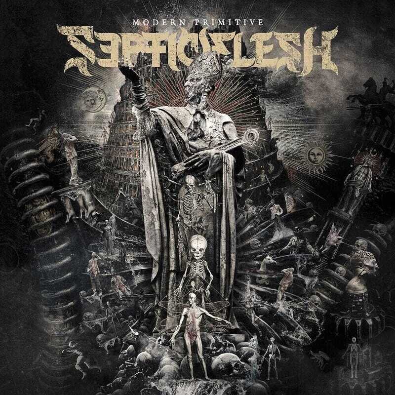 Septicflesh - Modern Primitive (Transparent Brown/Black Marbled Vinyl) (2022)