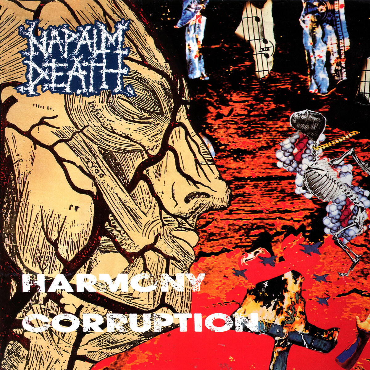 Napalm Death - Harmony Corruption (Black Vinyl) (1990)
