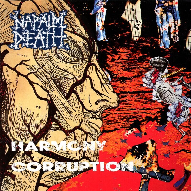 Napalm Death - Harmony Corruption (Black Vinyl) (1990)