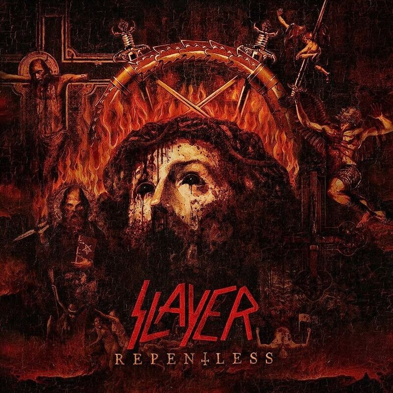 Slayer - Repentless (Oxblood &amp; Orange Swirl with Mustard Splatter Vinyl) (2015)