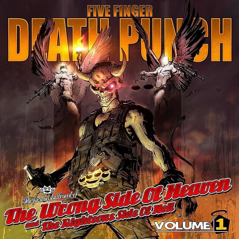 Five Finger Death Punch - The Wrong Side of Heaven and the Righteous Side of Hell, Volume 1 (2LP Black Vinyl) (2013)