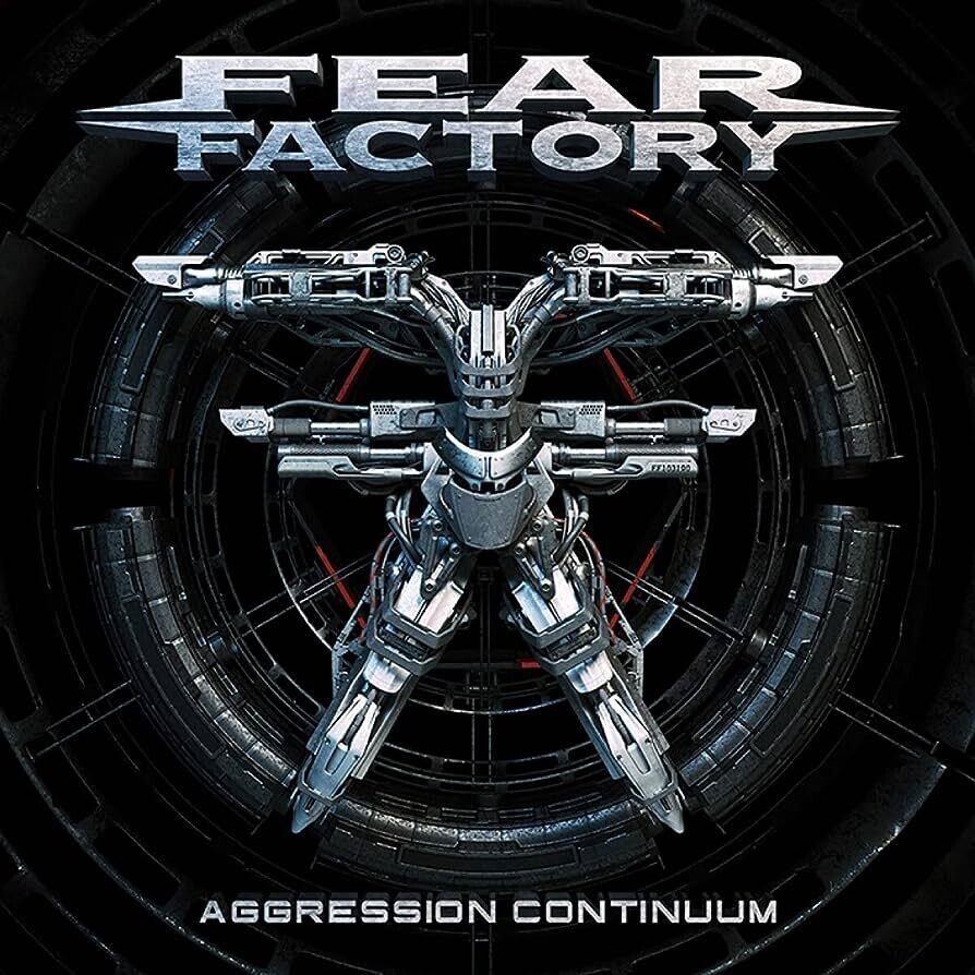Fear Factory – Aggression Continuum (2LP Red &amp; Light Blue swirl with Black Splatter Vinyl) (2021)