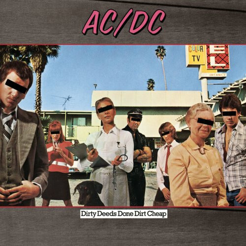 AC/DC – Dirty Deeds Done Dirt Cheap (Black Vinyl) (1976)