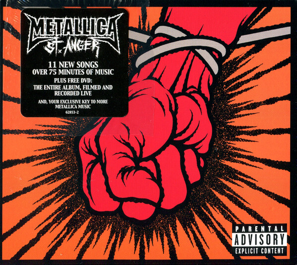 Metallica – St. Anger (CD + DVD Digipak) (2003)