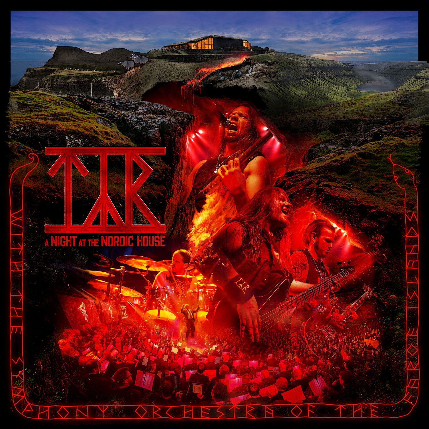 Tyr – A Night At The Nordic House (2LP Ochre Brown Marbled Vinyl) (2022)