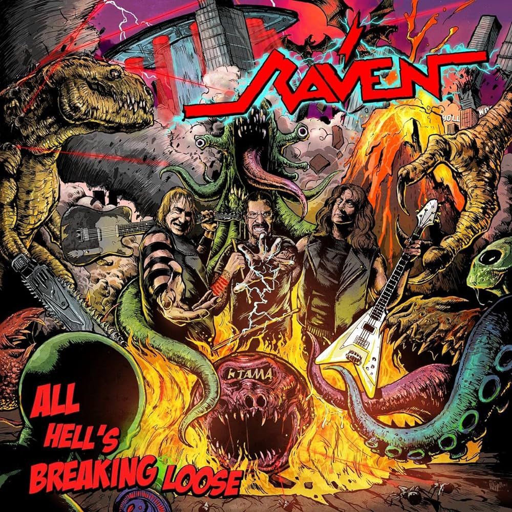Raven – All Hell&#39;s Breaking Loose (Black Vinyl) (2023)