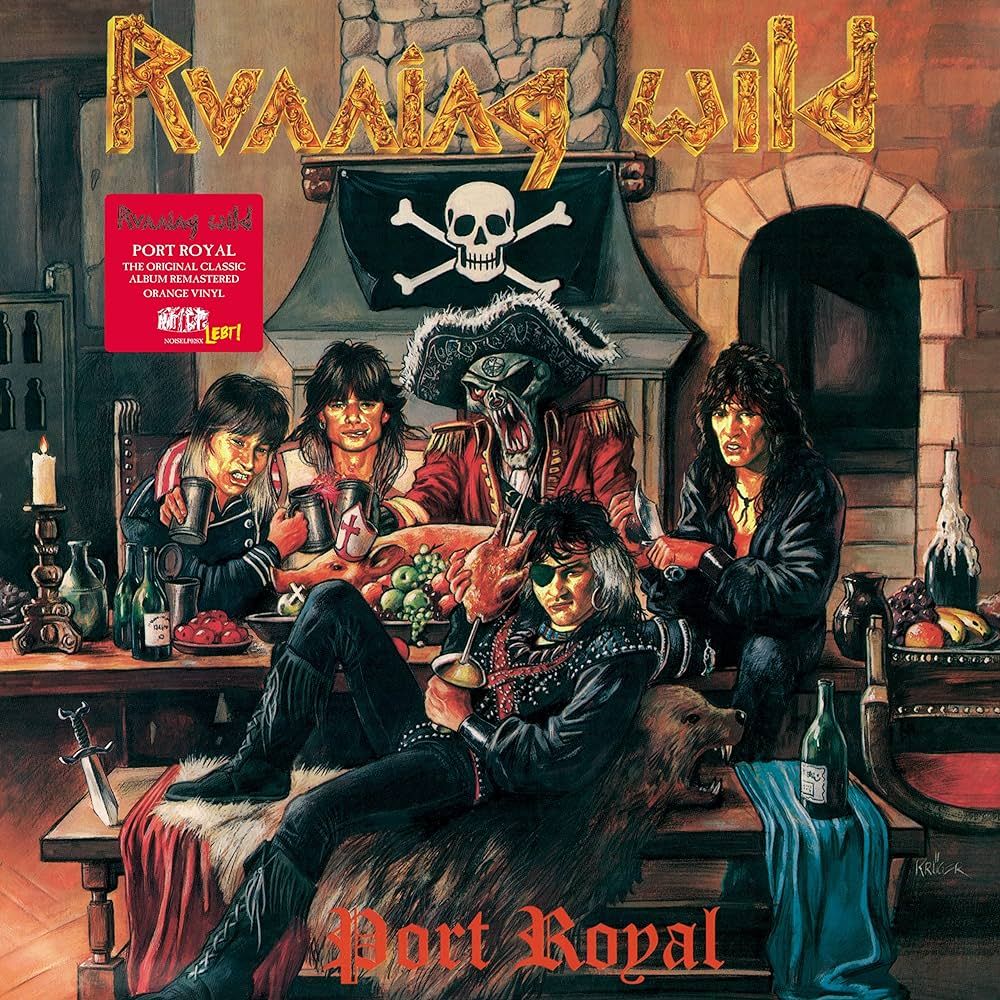 Running Wild – Port Royal (Remastered Orange Vinyl) (1988)