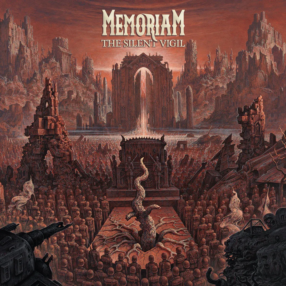 Memoriam – The Silent Vigil (Red with Black Splatter Vinyl) (2018)