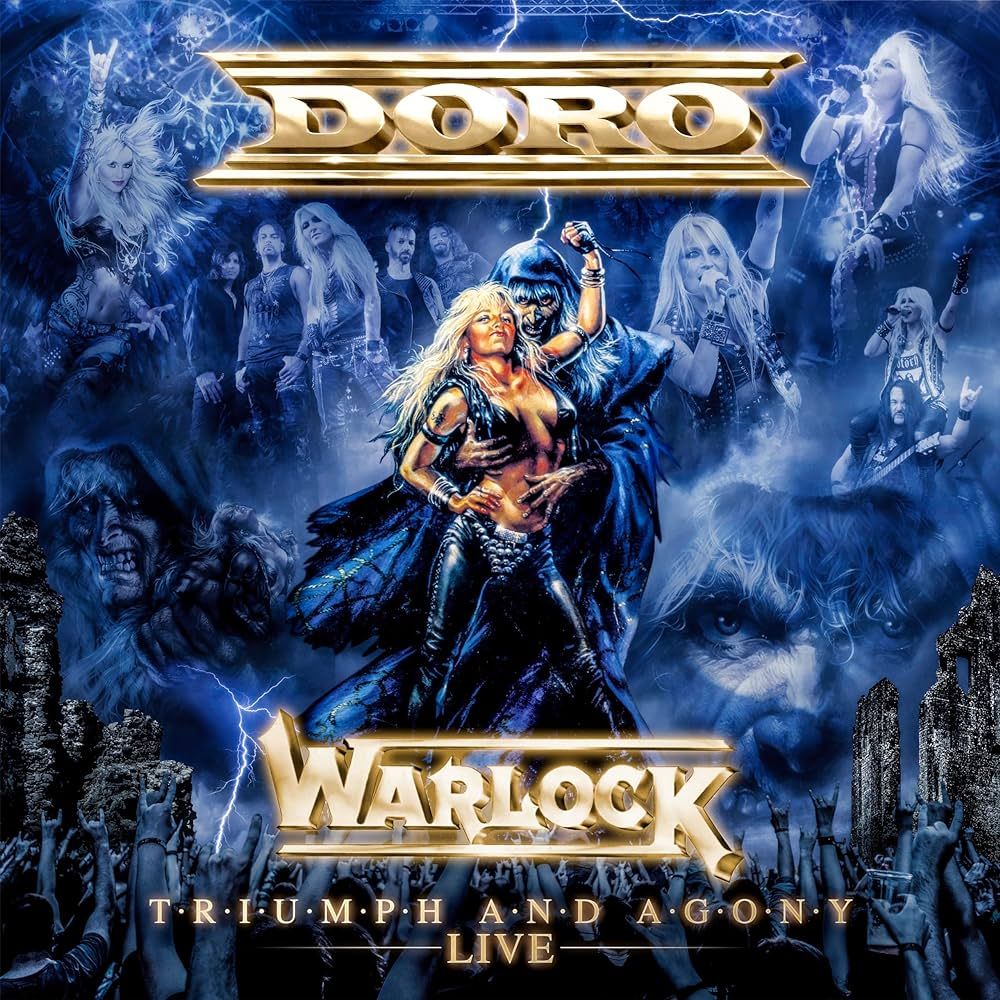 Doro - Warlock Triumph And Agony (Live) (Clear Blue Vinyl) (2021)