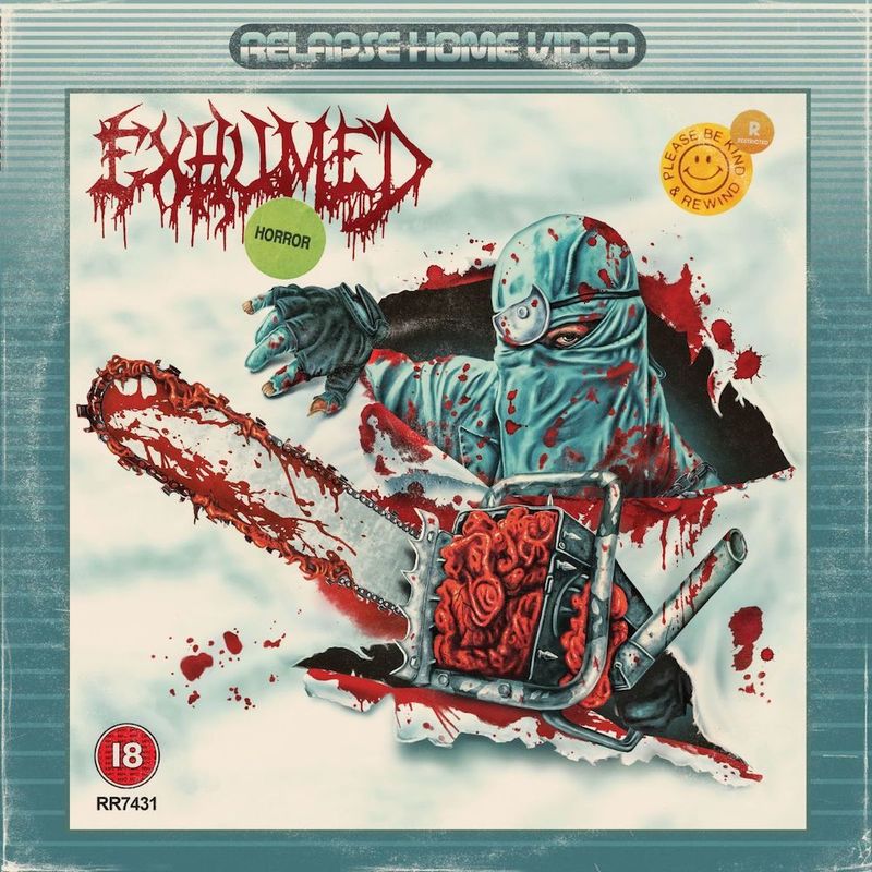 Exhumed – Horror (Electric Blue with Splatter Vinyl) (2019)