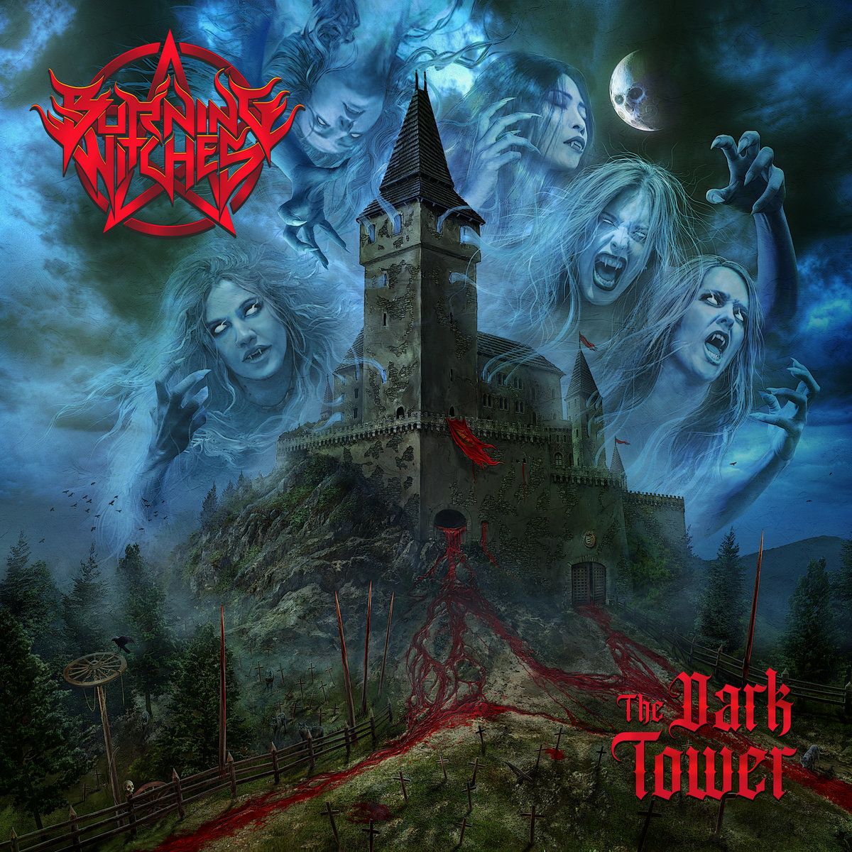 Burning Witches – The Dark Tower (2LP Black Vinyl) (2023)
