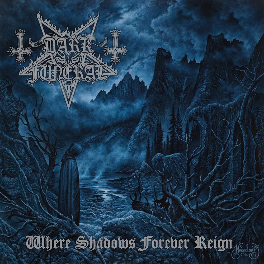 Dark Funeral – Where Shadows Forever Reign (Dark Blue with Gray Splatter) (2016)