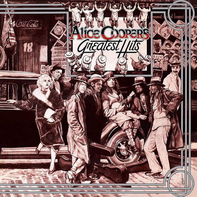 Alice Cooper – Alice Cooper&#39;s Greatest Hits (Black Vinyl) (1974)