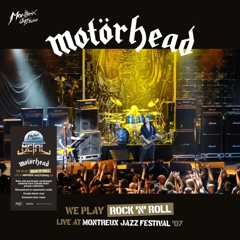 Motörhead – We Play Rock &#39;N&#39; Roll (Live At Montreux Jazz Festival &#39;07) (2LP Black Vinyl) (2023)