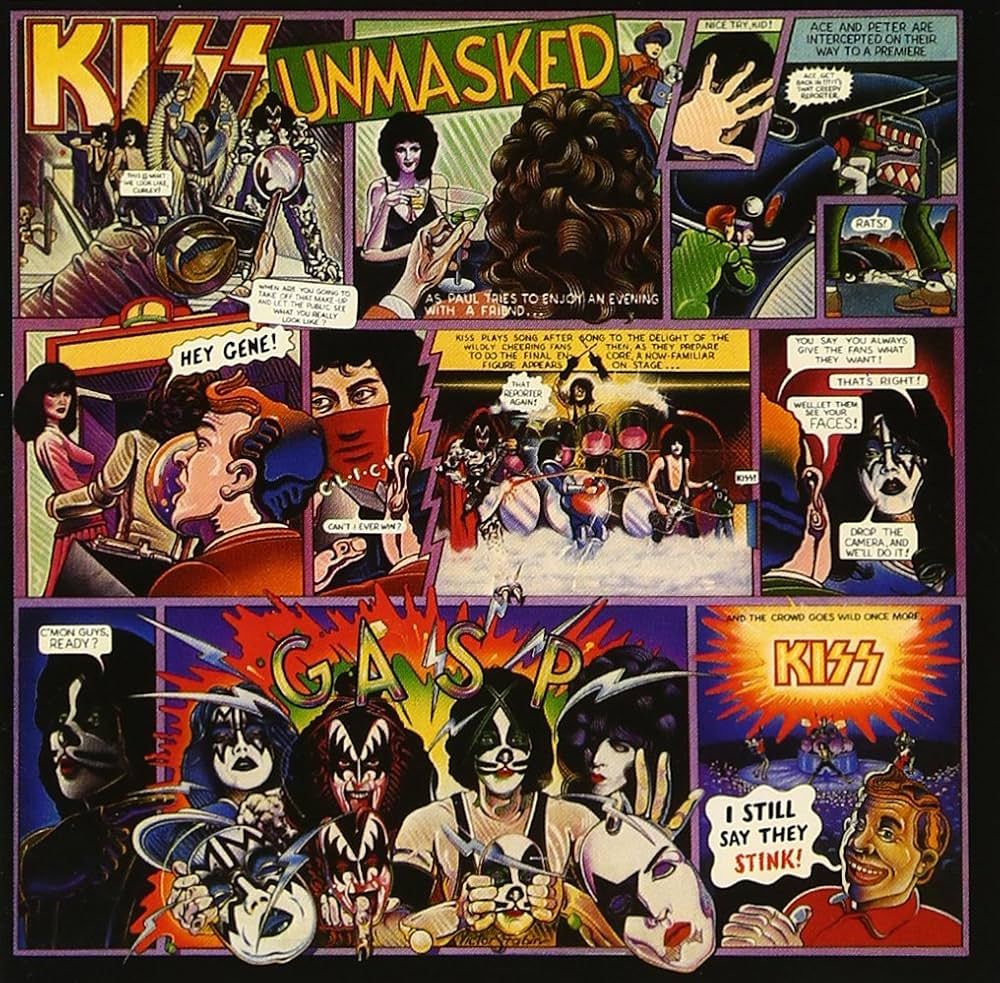 Kiss – Unmasked (Black Vinyl) (1980)