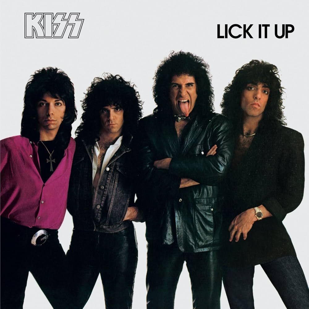 Kiss – Lick It Up (Black Vinyl) (1983)