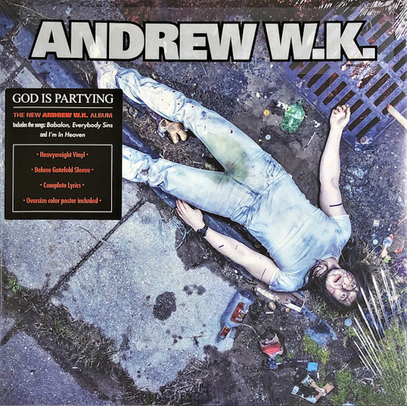 Andrew W.K. – God Is Partying (Black Vinyl) (2021)